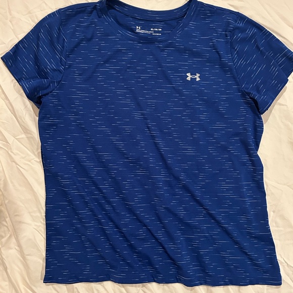 Under Armour Blue Short Sleeve Tee - Picture 1 of 2